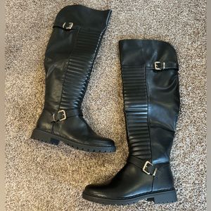 New! Black Boots Size 9